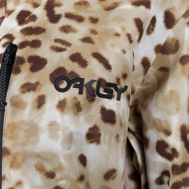 Oakley TNP TBT Insulated moteriška snieglenčių striukė cheeta td print 3