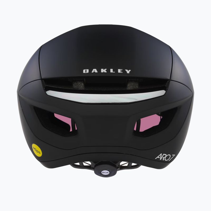 "Oakley Aro7 Road" matinis juodas/prizm kelių dviračių šalmas 3