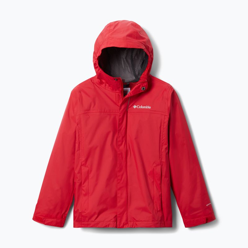 Columbia Watertight vaikiška membraninė striukė nuo lietaus raudona 1580641 6