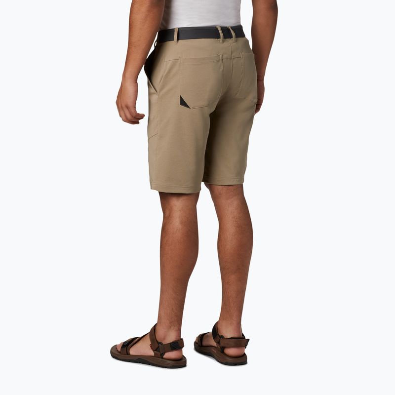 Columbia Tech Trail 221 vyriški trekingo šortai beige 1883371 2