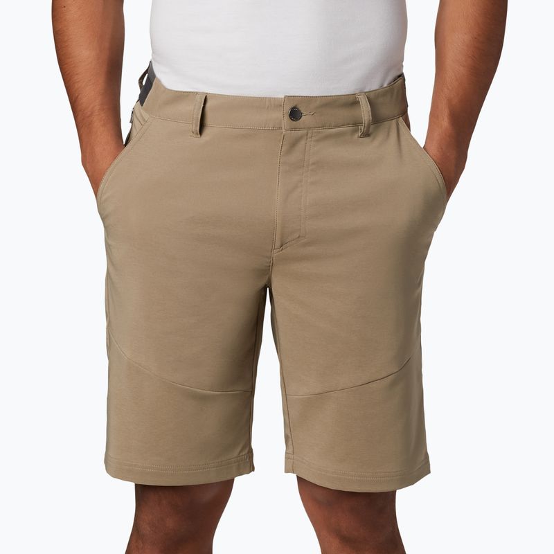 Columbia Tech Trail 221 vyriški trekingo šortai beige 1883371 3