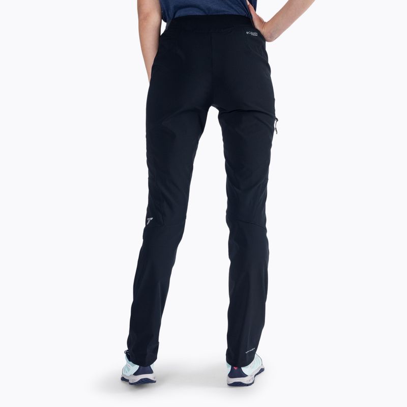 Columbia moteriškos trekingo kelnės Titan Pass 10 black 1886123 3