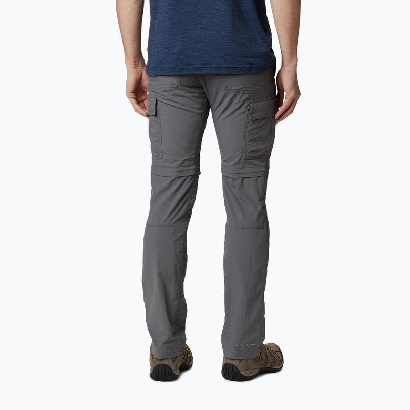 Columbia Silver Ridge II converti 023 grey 1794891 vyriškos trekingo kelnės 2
