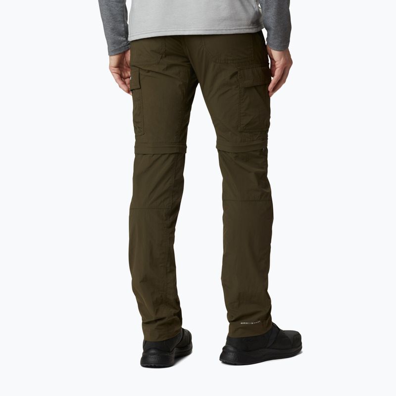 Columbia Silver Ridge II converti 319 green 1794891 vyriškos trekingo kelnės 2