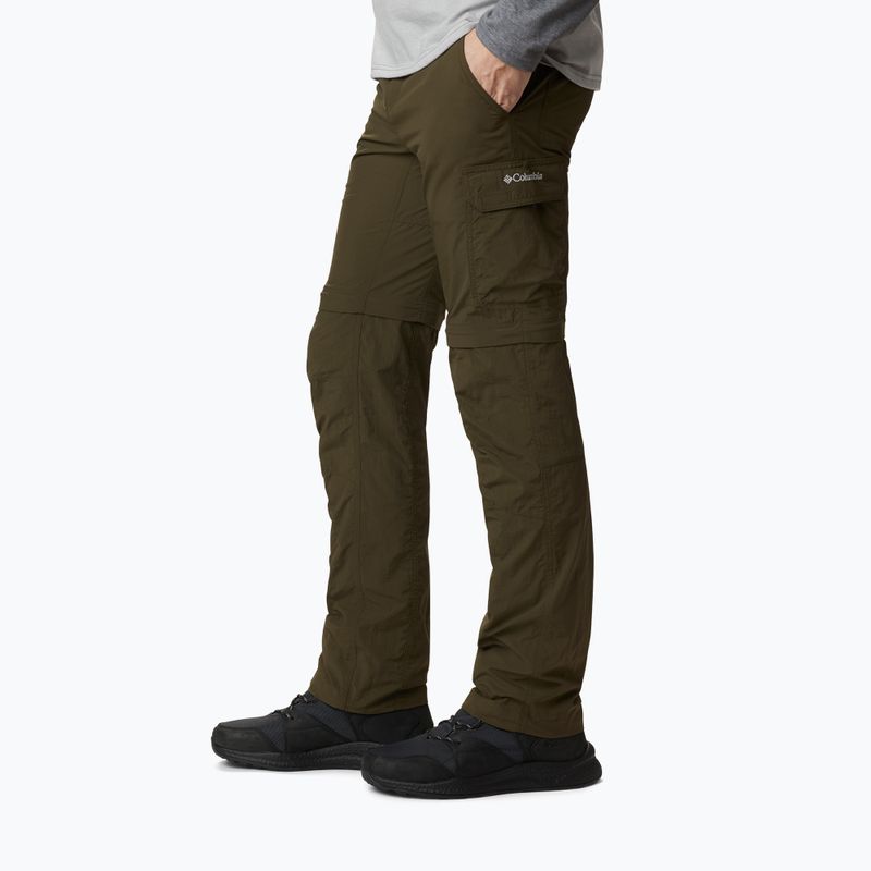 Columbia Silver Ridge II converti 319 green 1794891 vyriškos trekingo kelnės 3