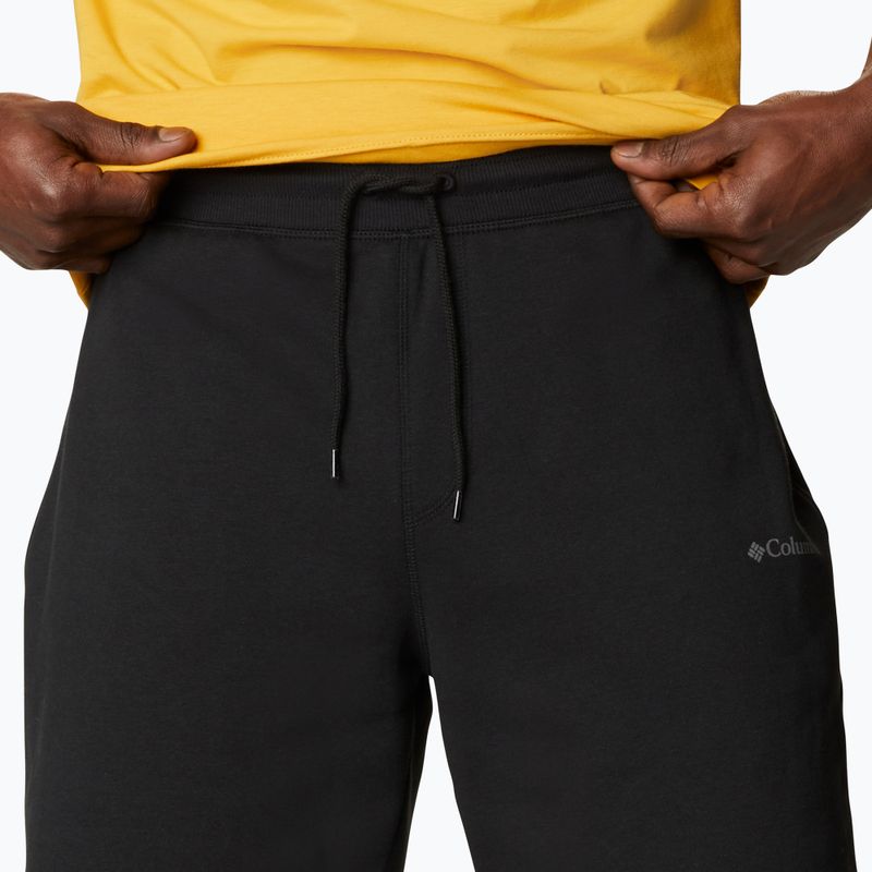 Vyriški Columbia Logo Fleece trekingo šortai juodi 1884601010 4