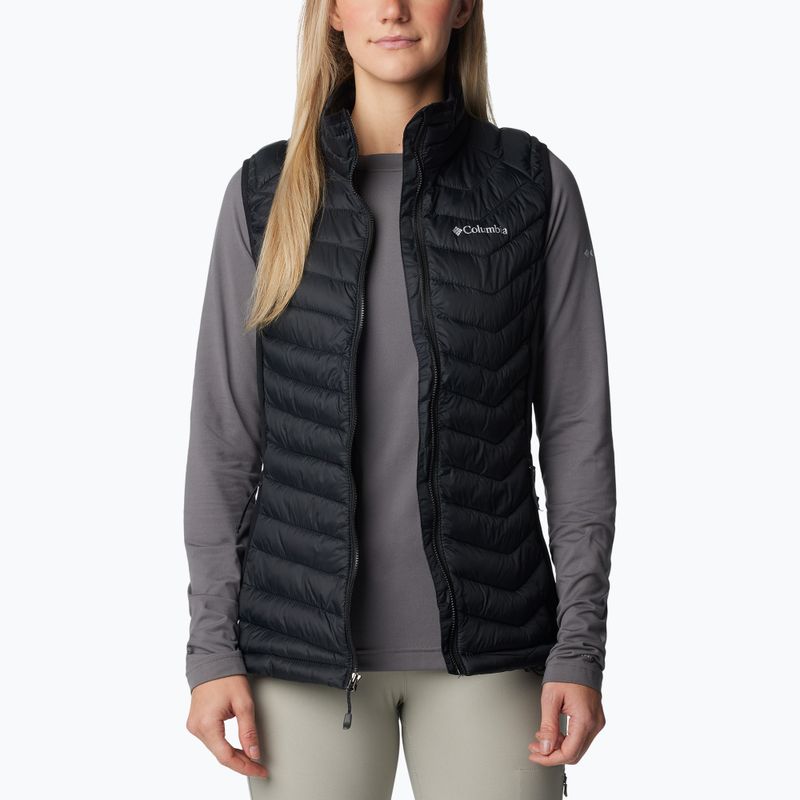 Columbia Powder Pass moteriškas žygio trikotažas be rankovių black 1832222012 6