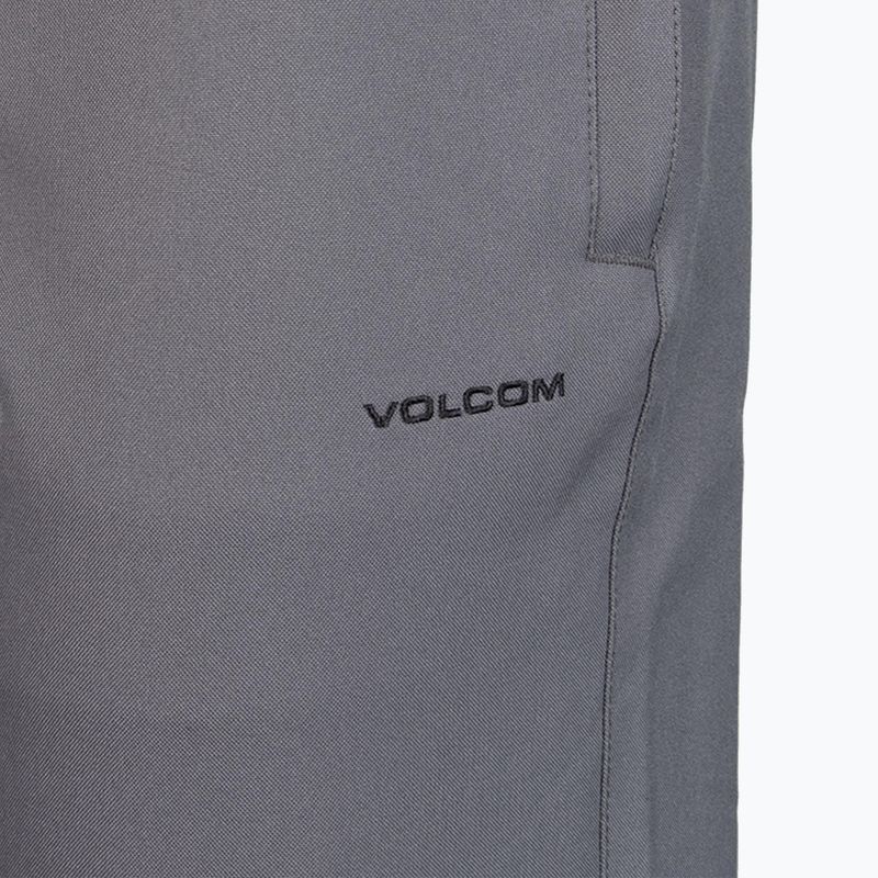 Vyriškos Volcom Freakin Snow Chino pilkos snieglenčių kelnės G1351912-DGR 3