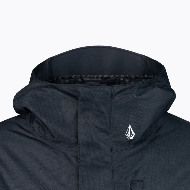 Vyriška Volcom 17Forty Ins snieglenčių striukė juoda G0452114 3