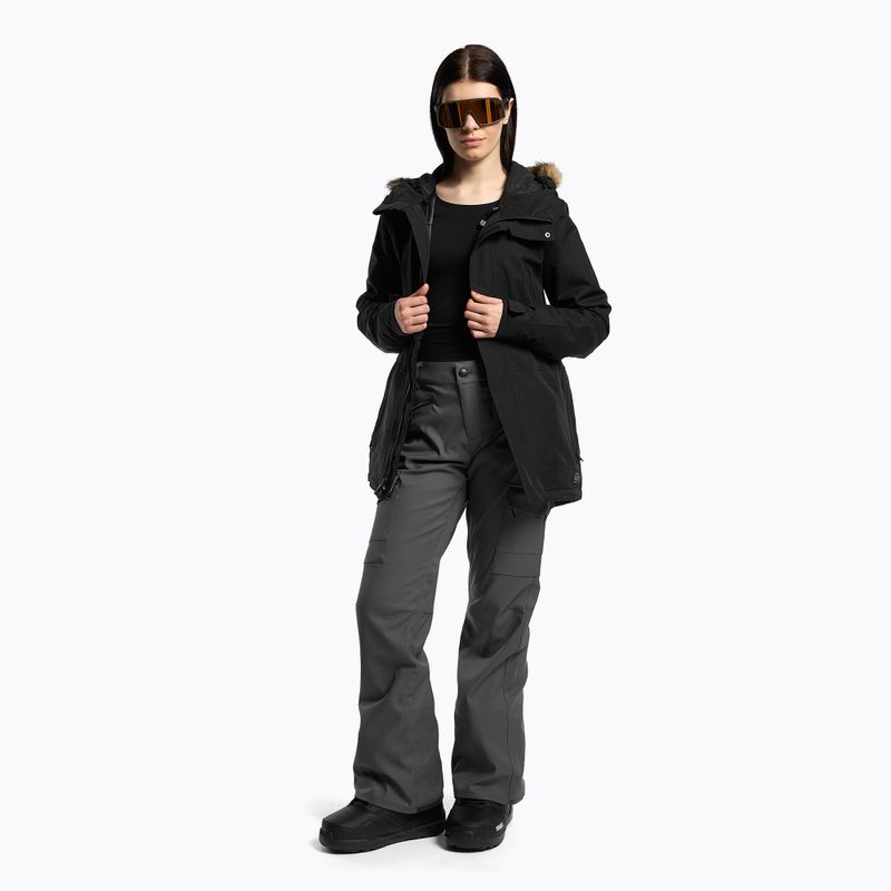 Moteriškos snieglenčių kelnės Volcom Grace Stretch Grey H1352204-DGR 2