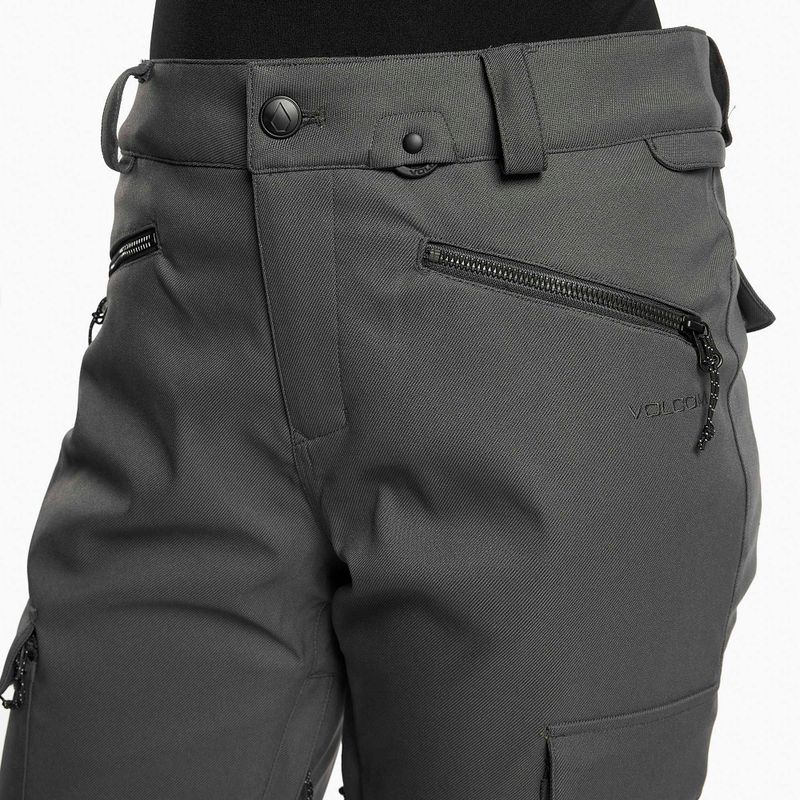 Moteriškos snieglenčių kelnės Volcom Grace Stretch Grey H1352204-DGR 4