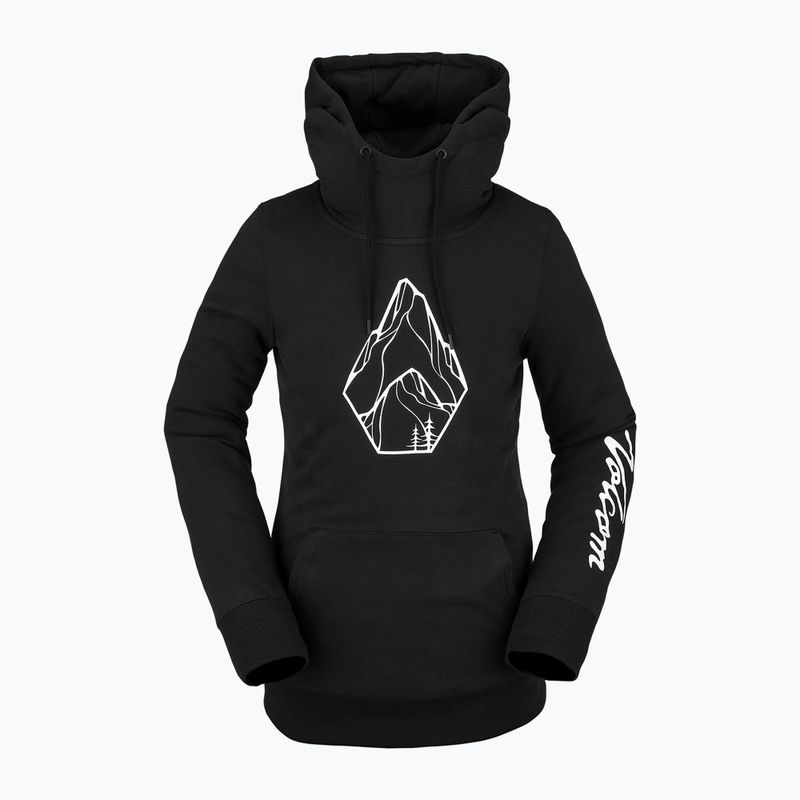 Moteriški Volcom Costus HD snieglenčių marškinėliai juodi H4152205-BLK
