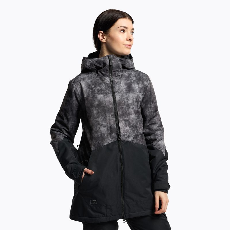 Moteriška snieglenčių striukė Volcom Strayer Ins black H0452211-ABK