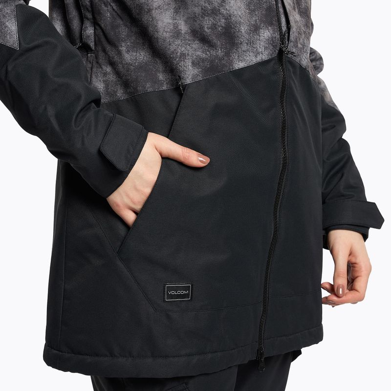 Moteriška snieglenčių striukė Volcom Strayer Ins black H0452211-ABK 6