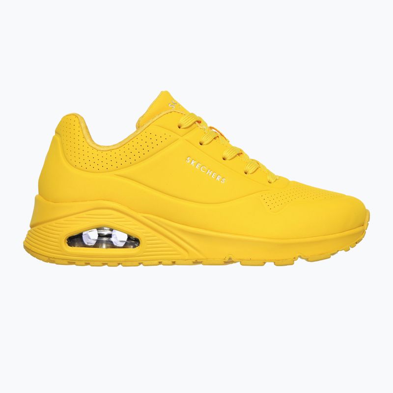 Moteriški batai SKECHERS Uno Stand On Air yellow 2