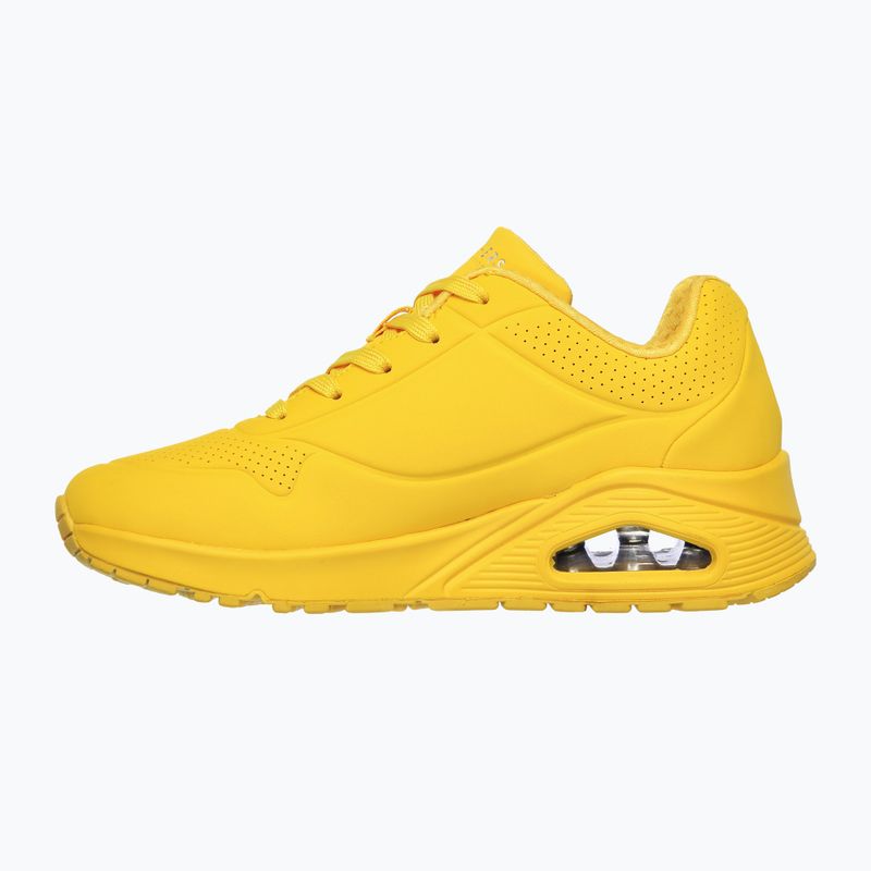 Moteriški batai SKECHERS Uno Stand On Air yellow 3