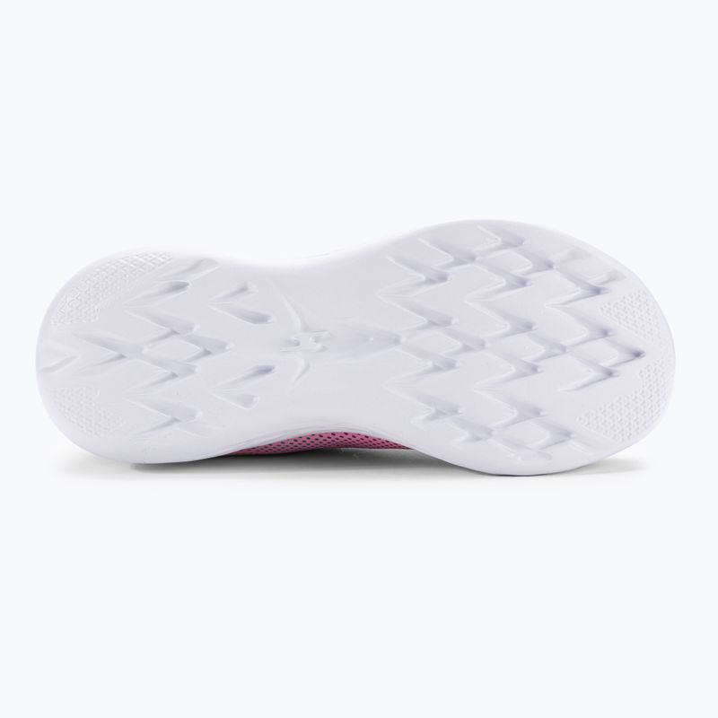 SKECHERS Go Run 600 Shimmer Speeder vaikiški treniruočių bateliai šviesiai rožinės/daugiafunkcinės spalvos 5