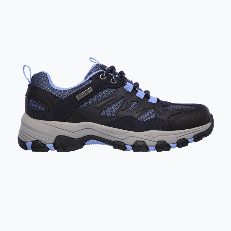 Moteriški trekingo batai SKECHERS Selmen West Highland navy/gray 8