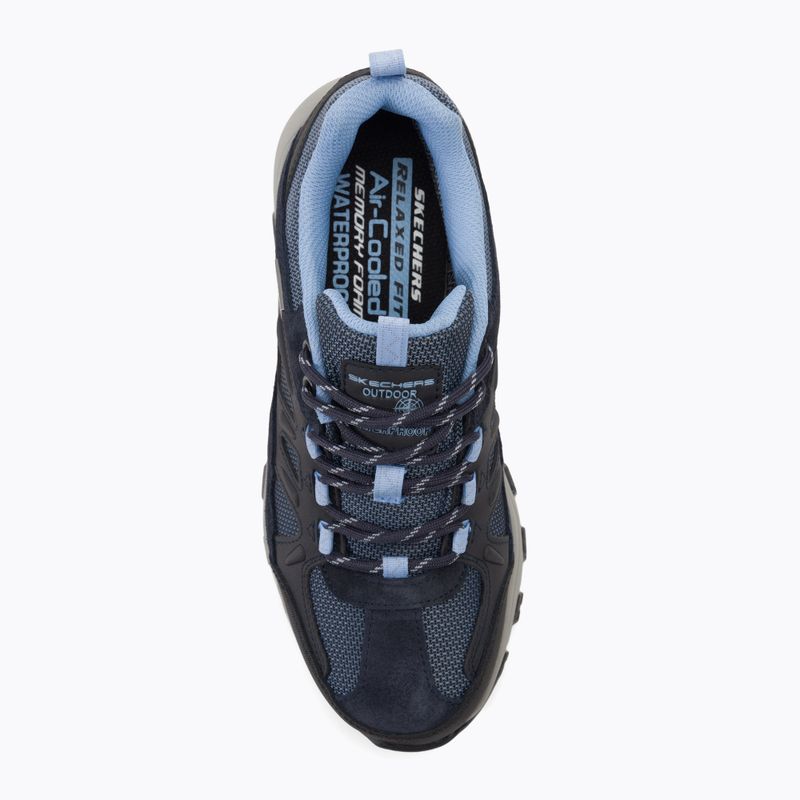 Moteriški trekingo batai SKECHERS Selmen West Highland navy/gray 6