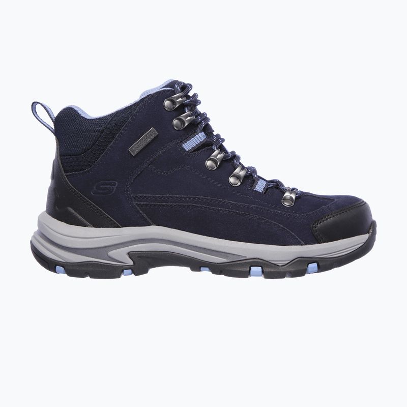 Moteriški trekingo batai SKECHERS Trego Alpine Trail navy/gray 8