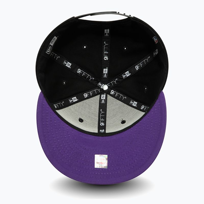 Kepuraitė su snapeliu New Era NBA 9FiftyLos Angeles Lakers black 3