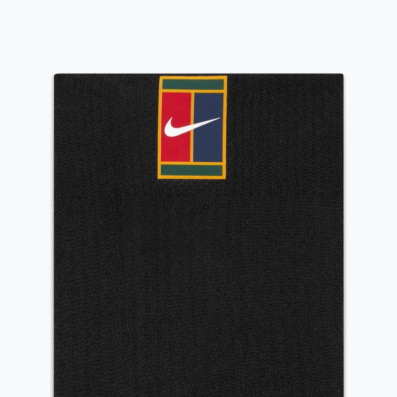 Kojinės Nike Court Multiplier Max 2 poros black/black 4