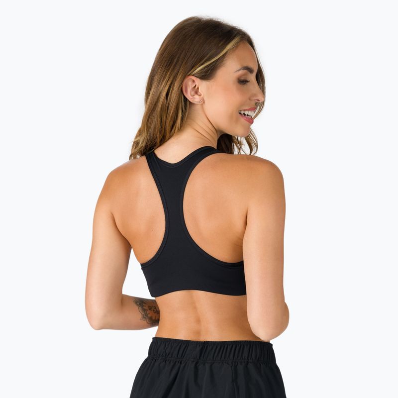 Nike Dri-FIT Swoosh fitneso liemenėlė juoda BV3630-010 3