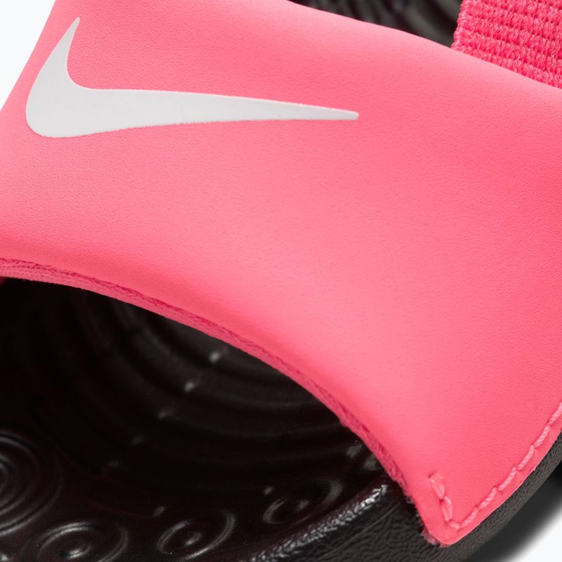 Vaikiškos šlepetės Nike Digital coffee pink/black/white 9