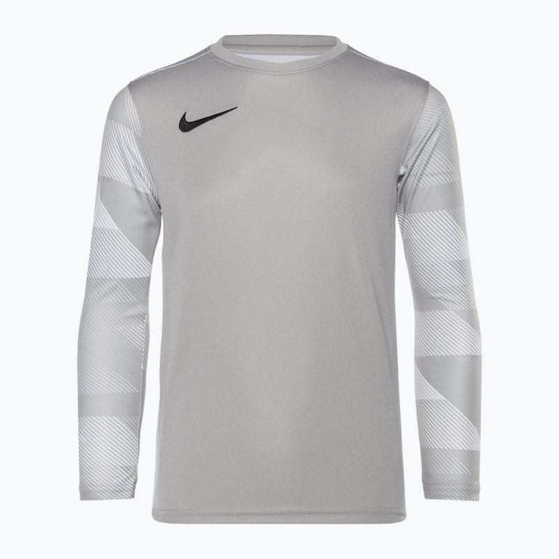 Vaikiški vartininko marškinėliai Nike Dri-FIT Park IV Goalkeeper pewter grey/white/black