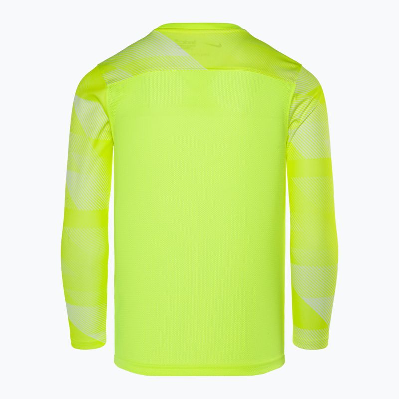 Vaikiški vartininko marškinėliai  Nike Dri-FIT Park IV Goalkeeper volt/white/black 2