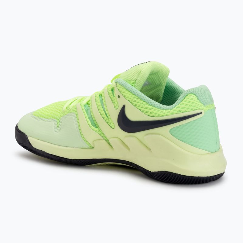 Vaikiški teniso bateliai Nike Court Vapor X Jr ghost green/barely volt/blackened blue 3