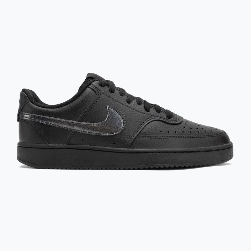 Nike Court Vision Low moteriški bateliai black/black 2