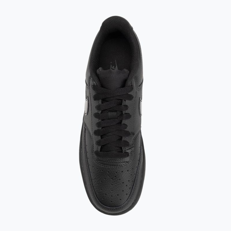 Nike Court Vision Low moteriški bateliai black/black 5
