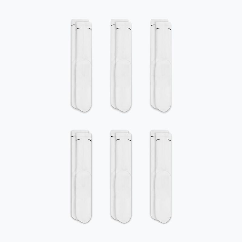 Vyriškos kojinės Nike Everyday Plus Cushioned Crew 6 pairs white/black 4