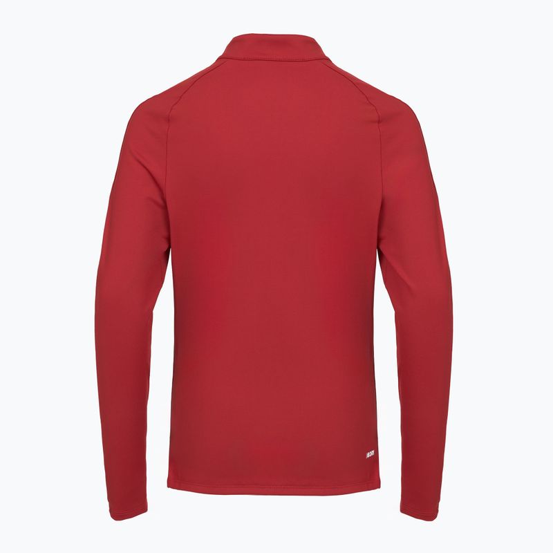 Vaikų futbolo marškinėliai New Balance Training 1/4 Zip Trikotažas bordo spalvos EJT9035RDP 2