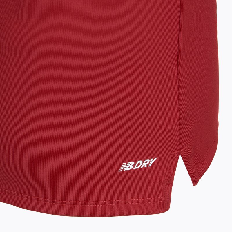 Vaikų futbolo marškinėliai New Balance Training 1/4 Zip Trikotažas bordo spalvos EJT9035RDP 5