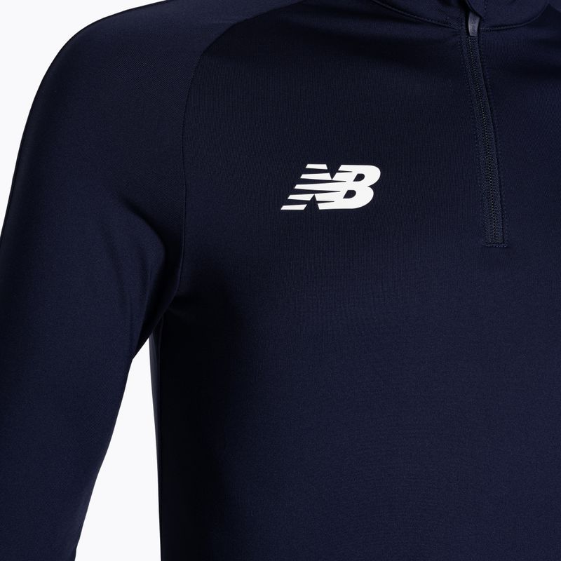 Vyriški New Balance Football Sweatshirt Training 1/4 Zip trikotažas tamsiai mėlyna EMT9035NV 3