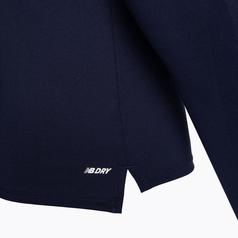 Vyriški New Balance Football Sweatshirt Training 1/4 Zip trikotažas tamsiai mėlyna EMT9035NV 4