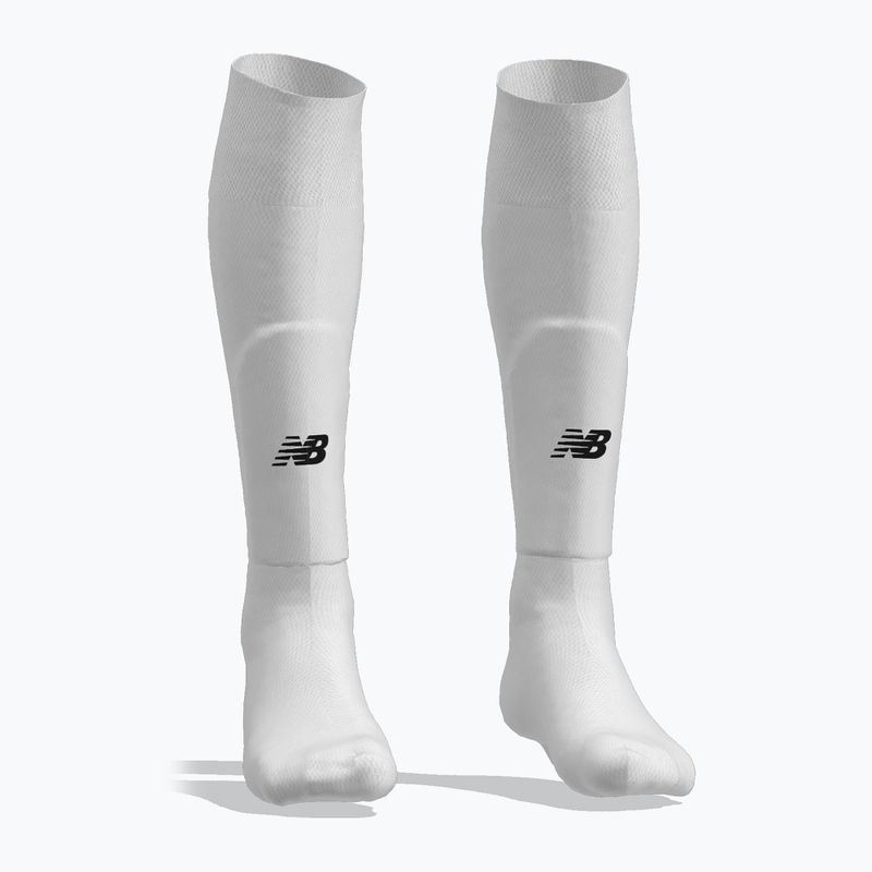 New Balance Match Junior vaikiškos futbolo kojinės baltos EJA9029WK