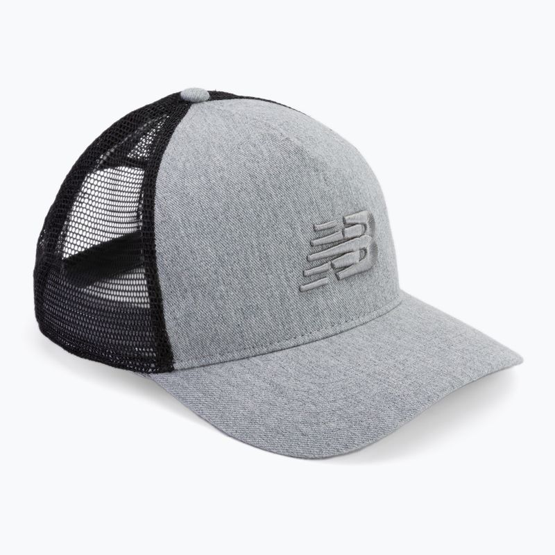 Moterų New Balance Lifestyle Athletics Trucker kepurė pilka LAH01001001AG