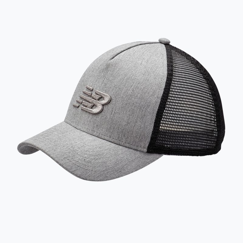 Moterų New Balance Lifestyle Athletics Trucker kepurė pilka LAH01001001AG 5