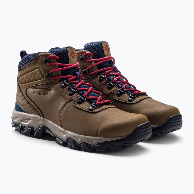 Columbia Newton Ridge Plus II Wp vyriški trekingo batai šviesiai rudi 1594731 5