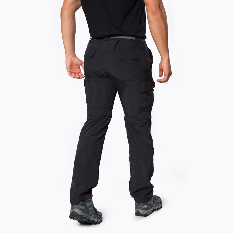 Columbia Silver Ridge II converti 010 black 1794891 vyriškos trekingo kelnės 3