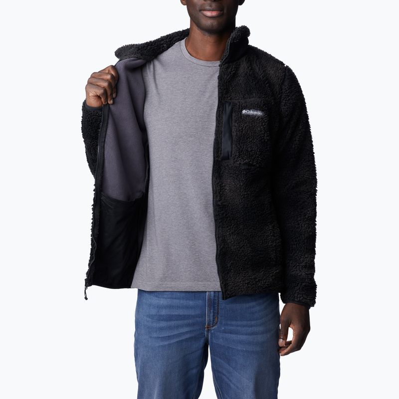 Columbia vyriški sportiniai marškinėliai Winter Pass Print Fleece, juodi 1866565 5
