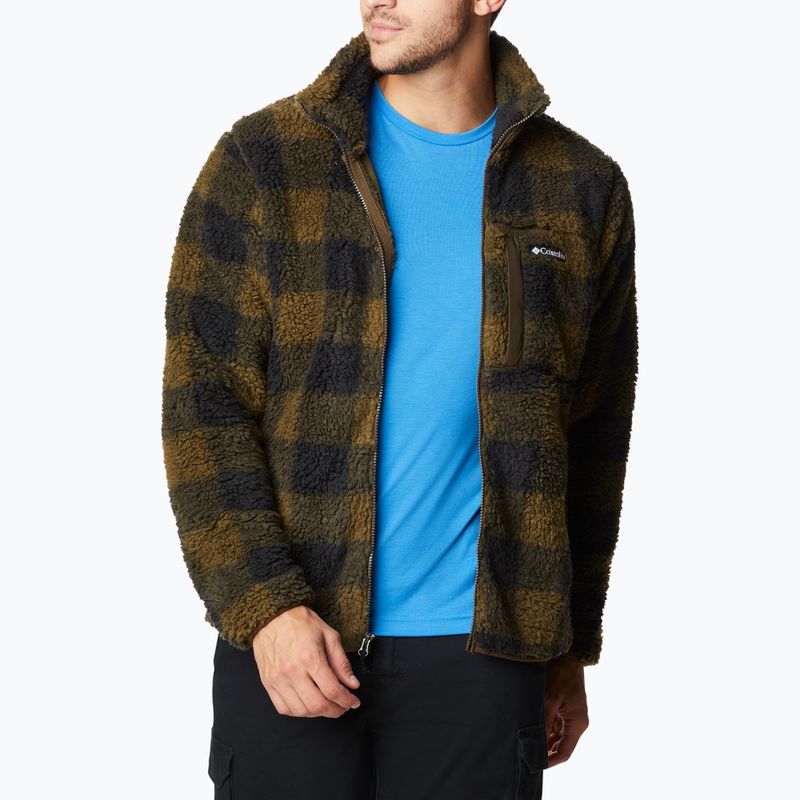 Columbia vyriška striukė Winter Pass Print Fleece green 1866565 3