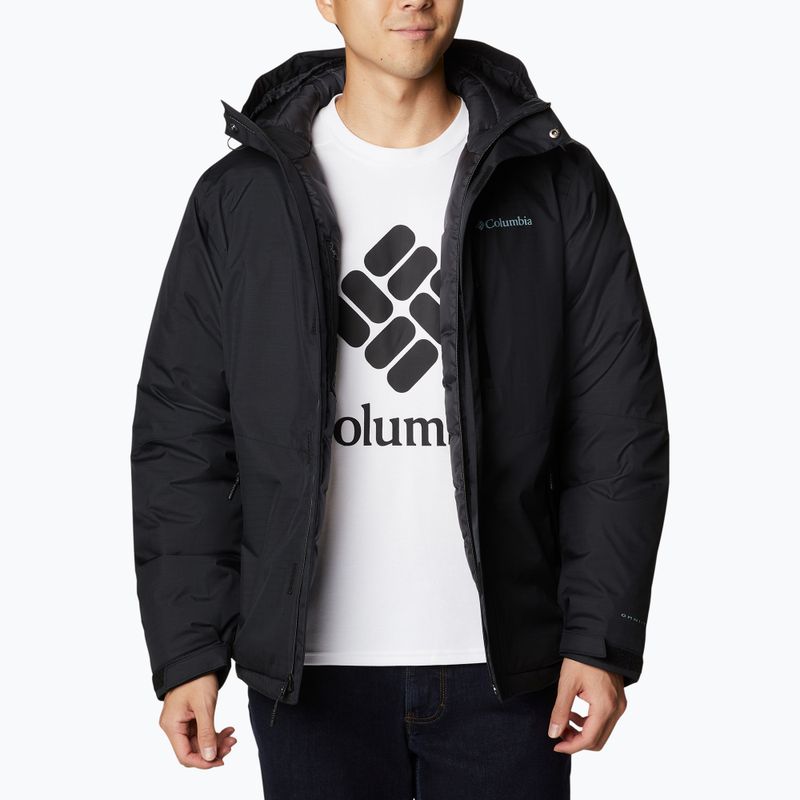 Columbia Oak Harbor Insulated vyriška žieminė striukė juoda 1958661