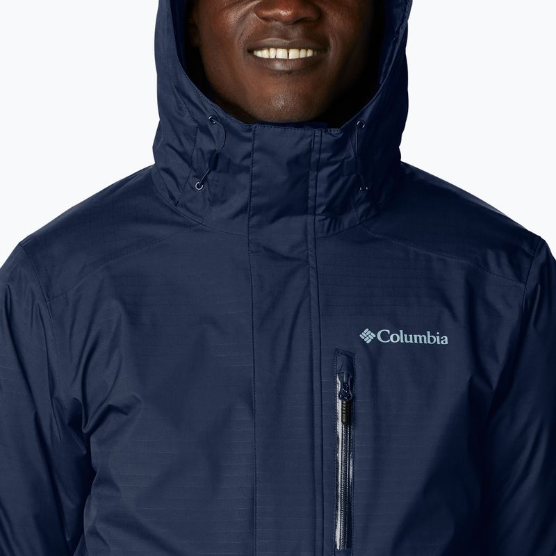 Columbia Oak Harbor Insulated vyriška žieminė striukė collegiate navy 5