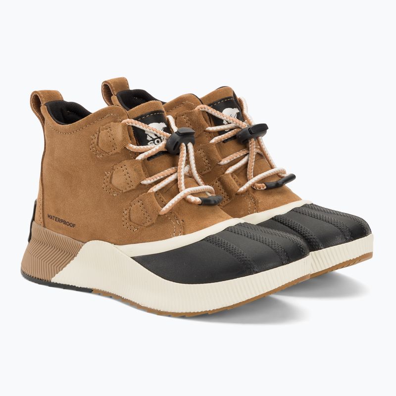 Paauglių sniego batai Sorel Ona Classic Suede camel brown/sea salt 4