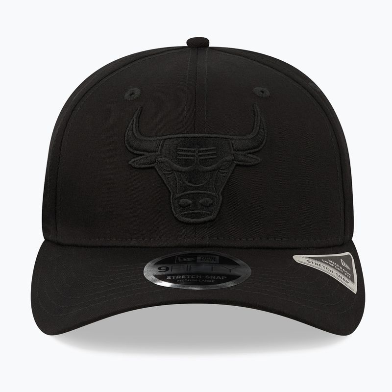 Kepurė New Era Tonal Black 9Fifty Stretch Snap Chicago Bulls black 3