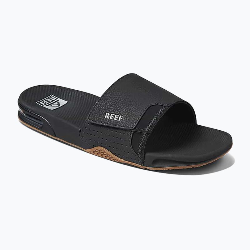 REEF Fanning Slide vyriškos šlepetės black CI3632 9